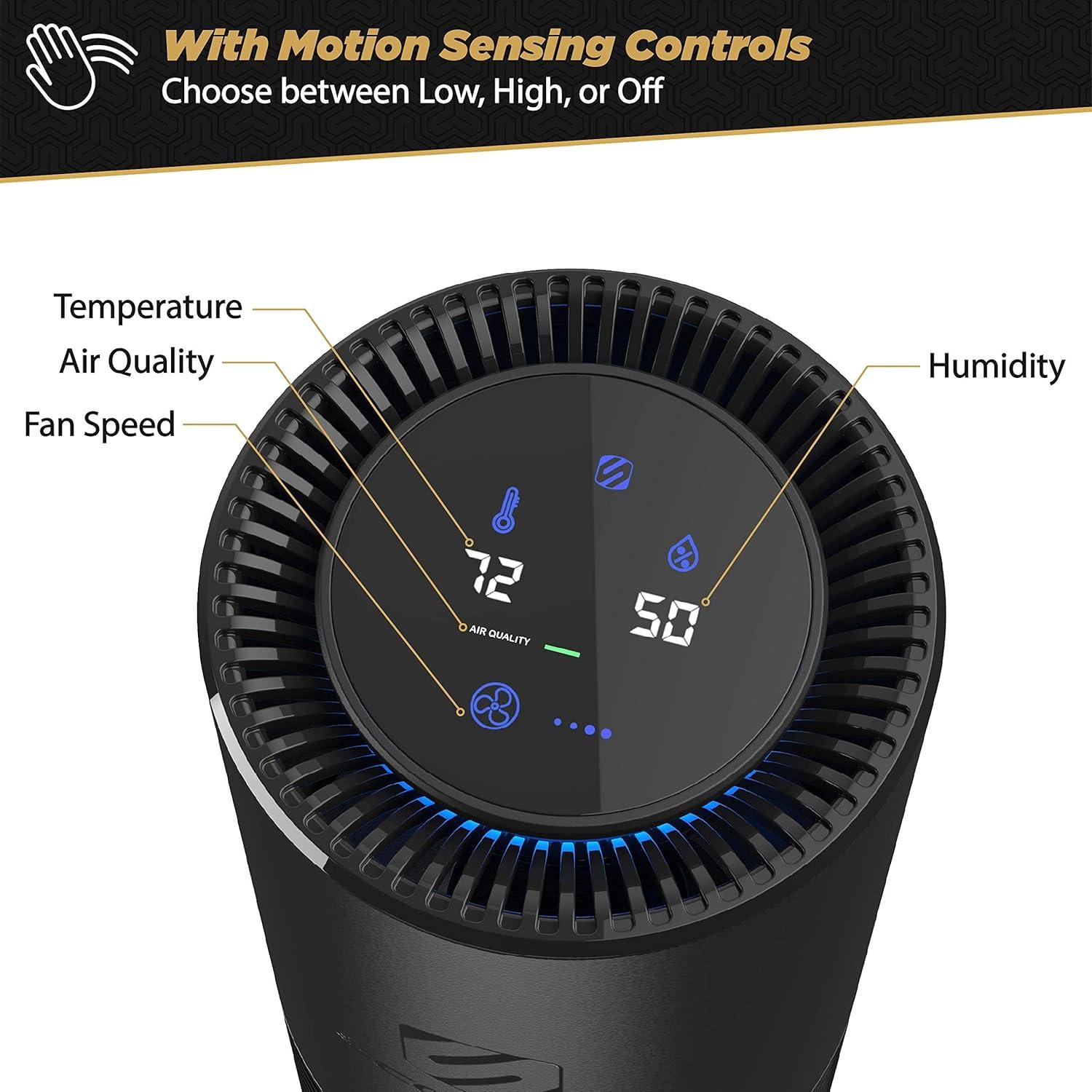 Purificador de Aire HEPA Scosche AFP-SP Portátil para Vehículo