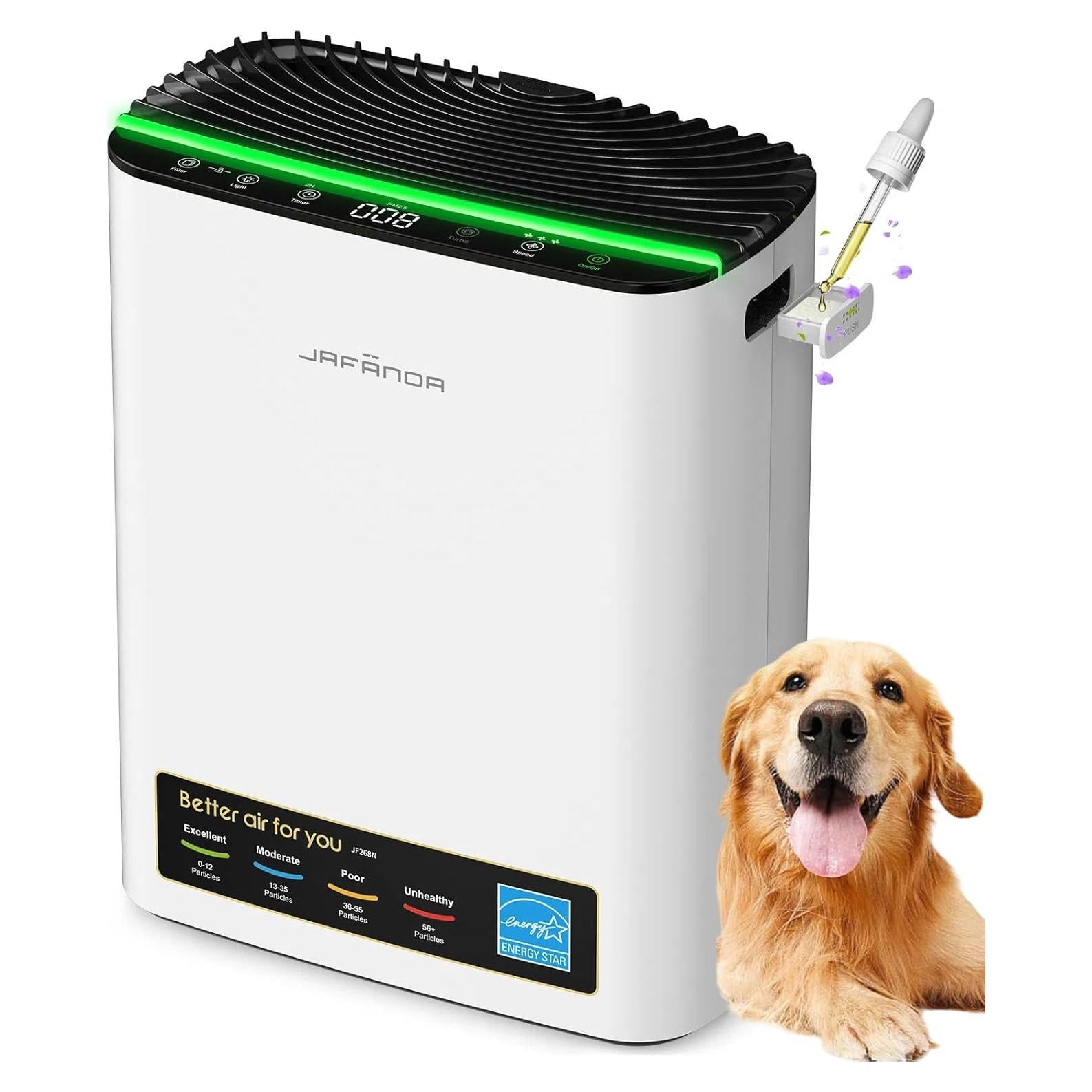 Purificador de Aire Jafända JF268 para Habitaciones 113.5 m²