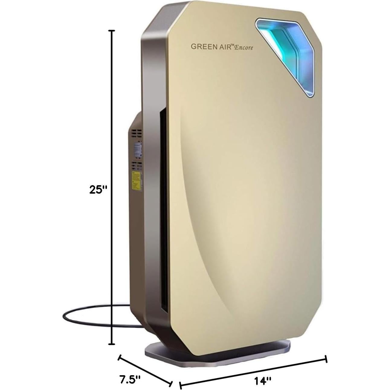 Purificador de aire Green Air KH-H201 HEPA IonCluster 92.9 m²