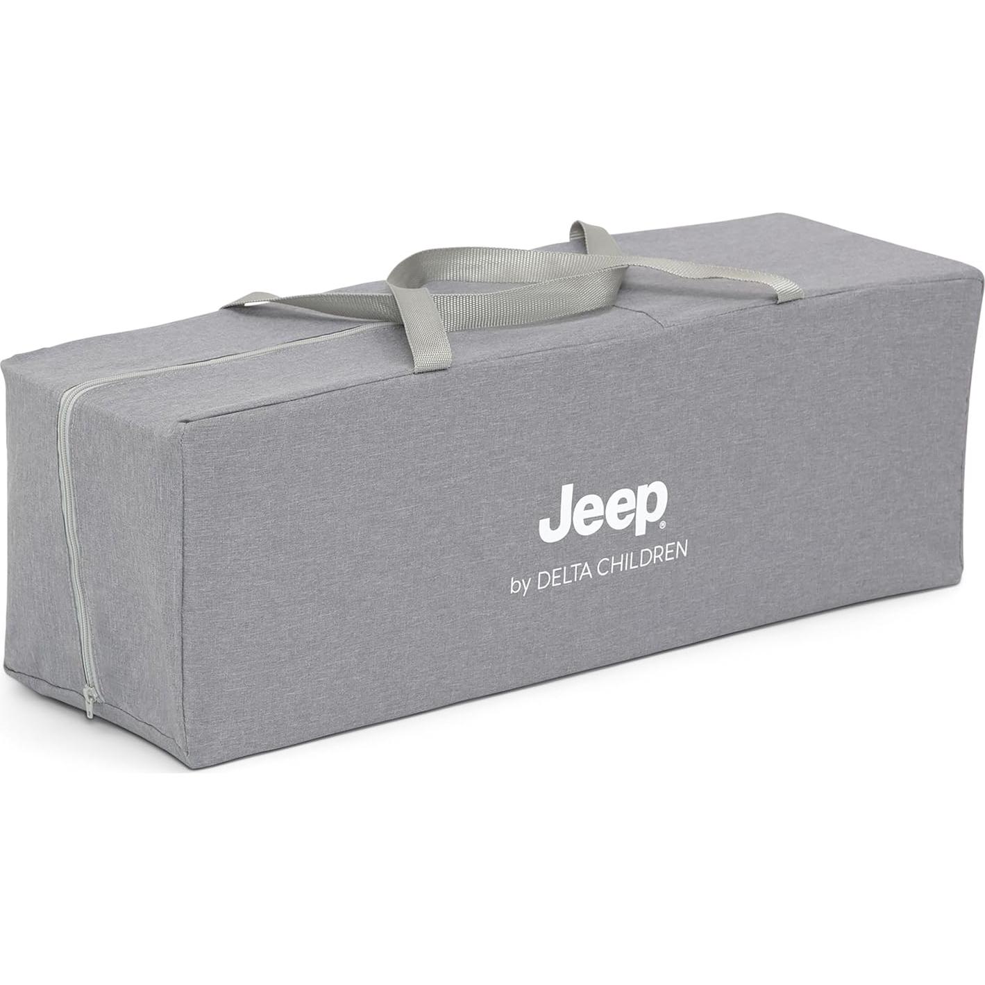 Cuna de viaje y moisés compacto Jeep Horizon 2 en 1 Gris