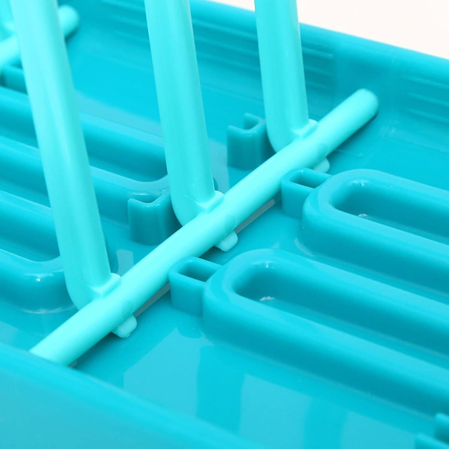 Soporte para Secado de Biberones Alomejor Azul Desmontable