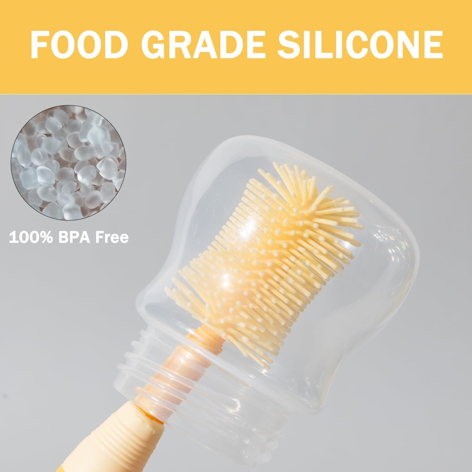 Kit Limpiador de Botellas 6 en 1 Anivona - Libre de BPA