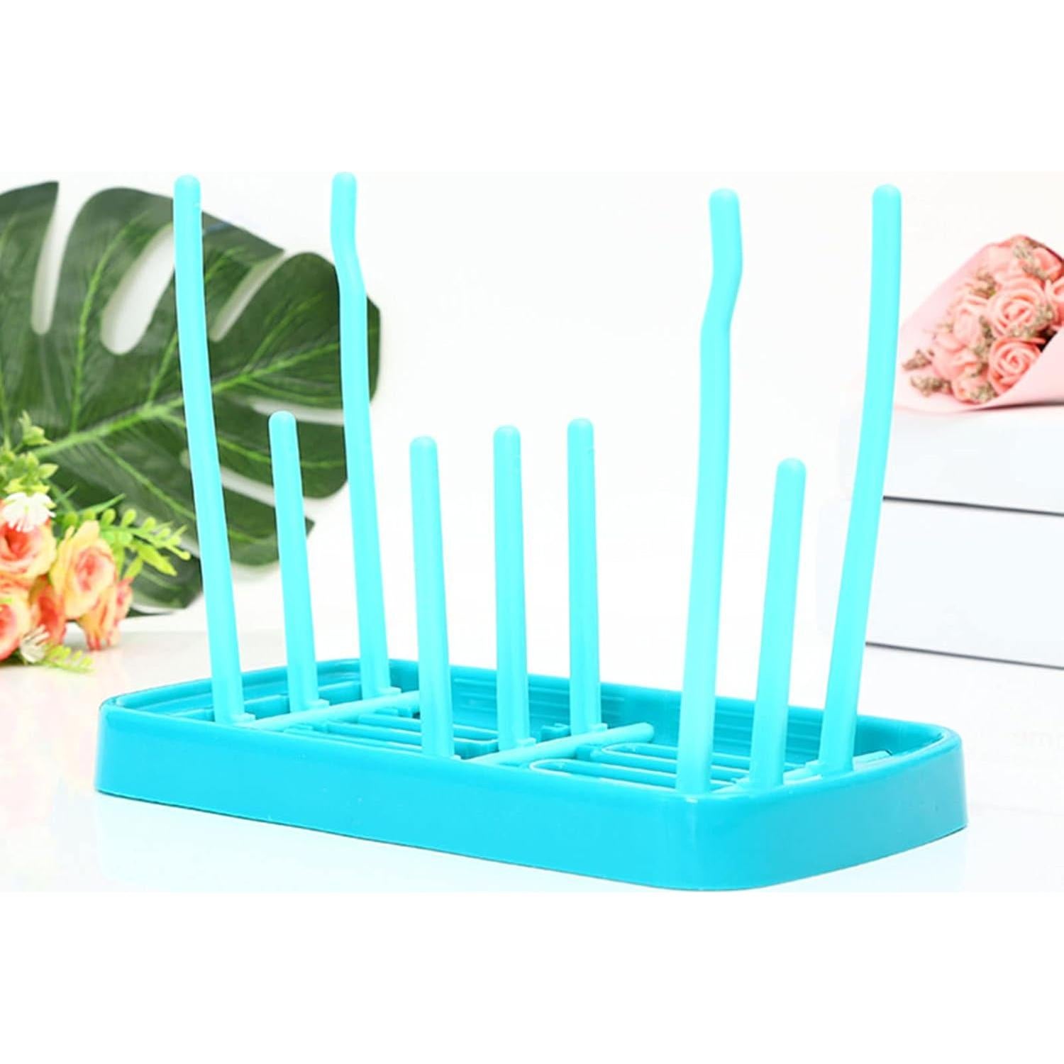 Estante de Secado para Biberones VINGVO, Plegable y Desmontable