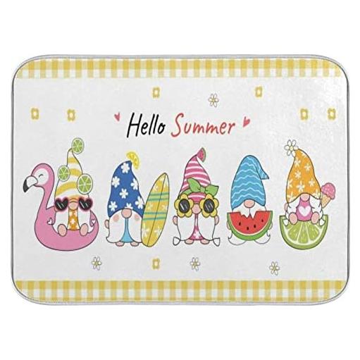 Alfombrilla de Secado QUGRL 40.6x45.7cm Absorbente Cocina