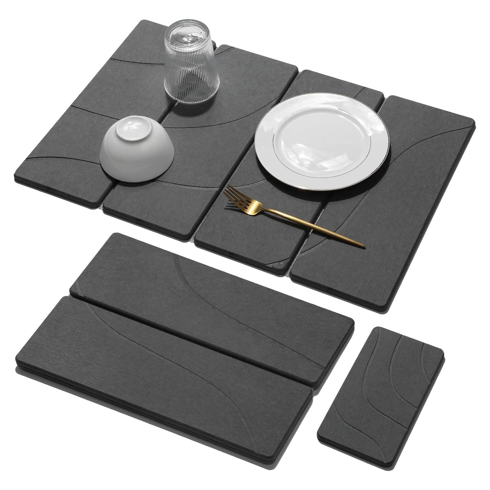 Alfombrilla de Secado de Piedra Diatomácea Linidcoud 61x41cm