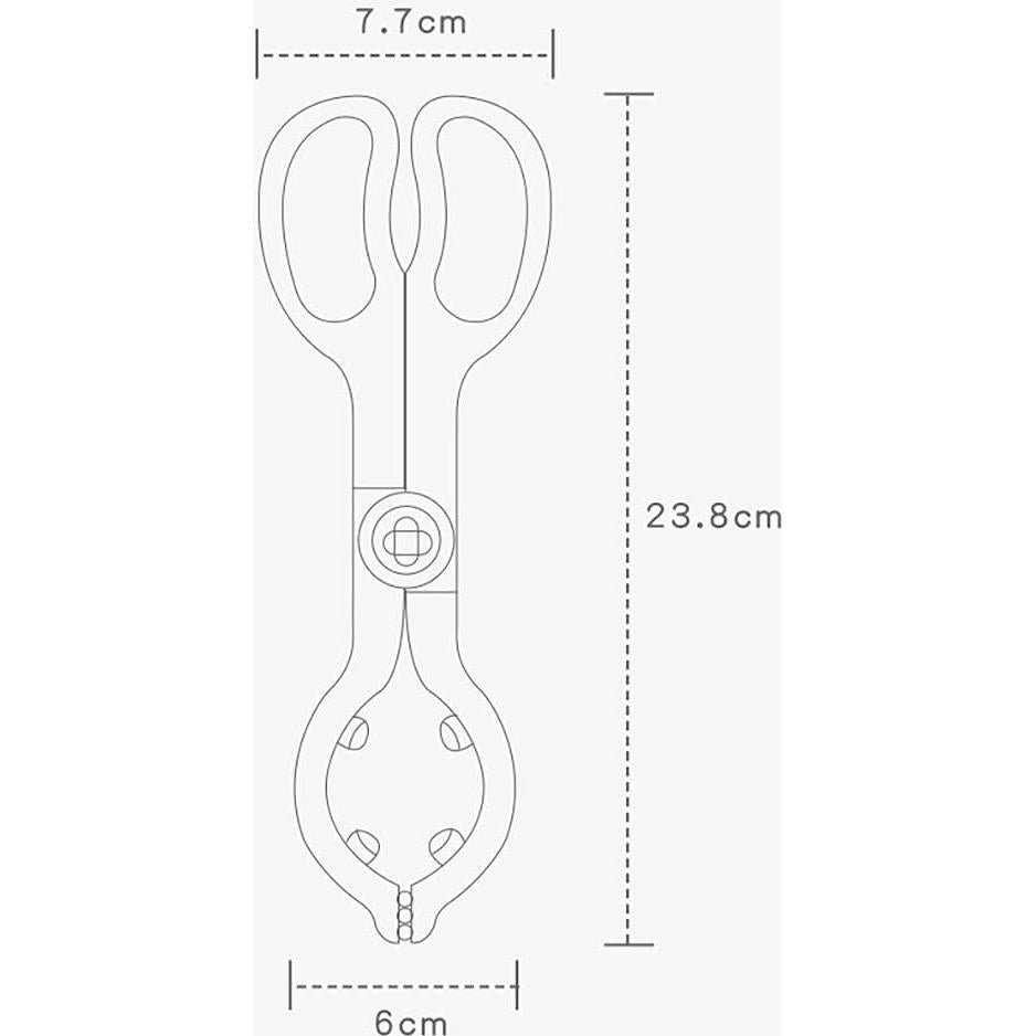 Pinzas para Biberones ROMIRUS BS21-TONG Antideslizantes Azul