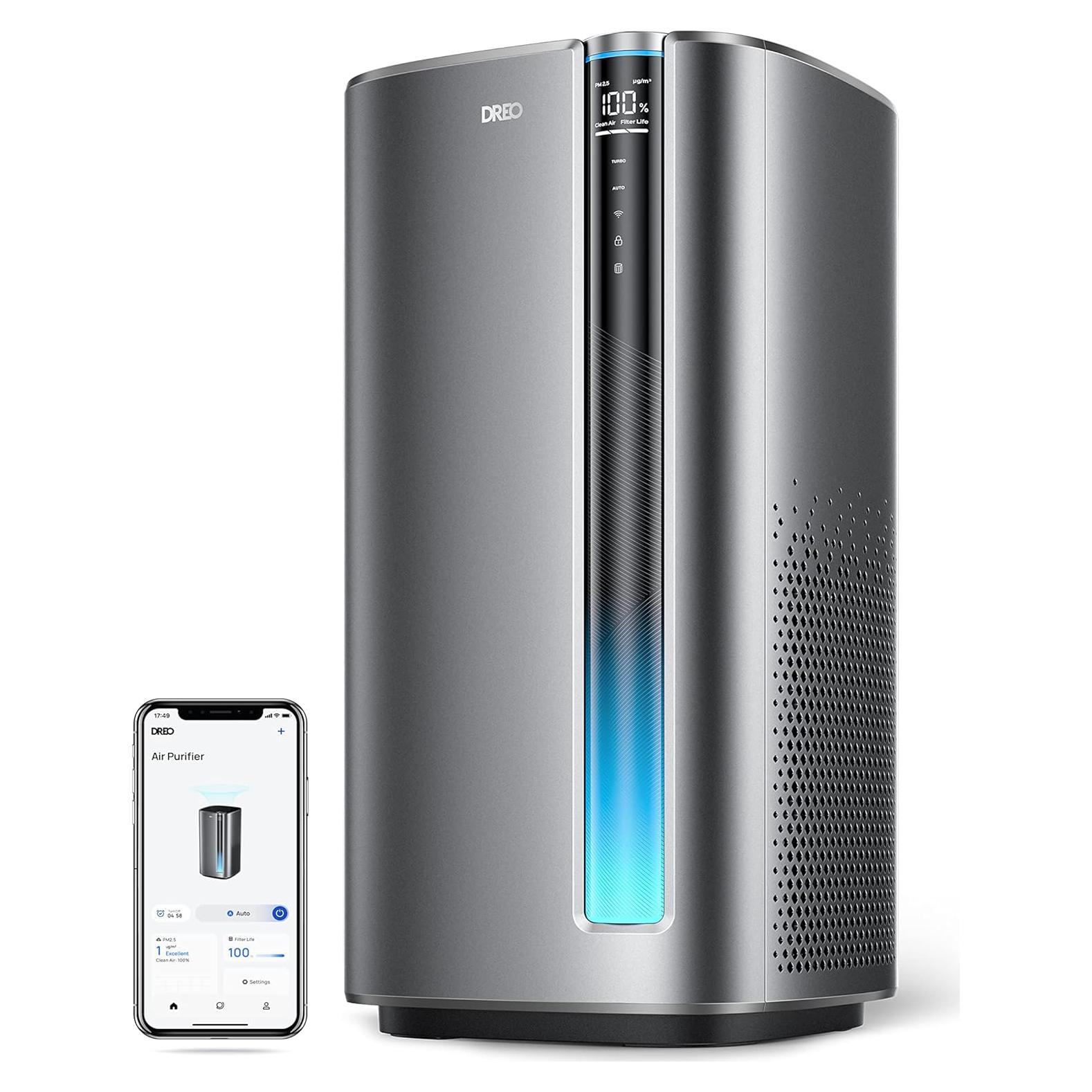 Purificador de Aire Dreo Macro Max S - Filtro HEPA H13, 39.24 m²