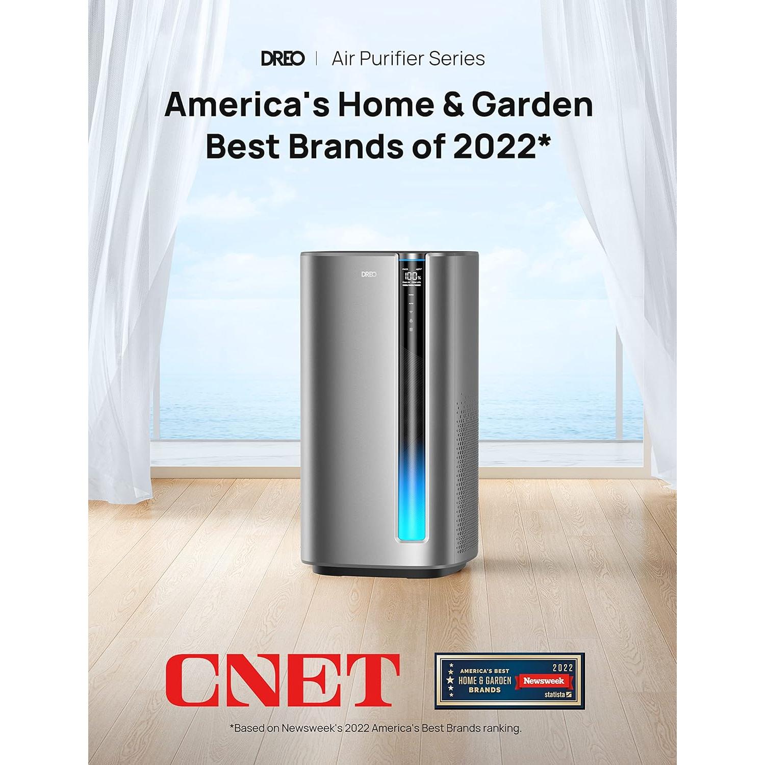 Purificador de Aire Dreo Macro Max S - Filtro HEPA H13, 39.24 m²