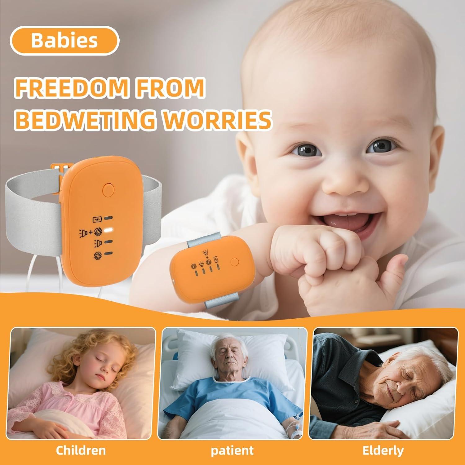 Alarma de Enuresis Infantil QCBF con Vibración y Sonido Fuerte