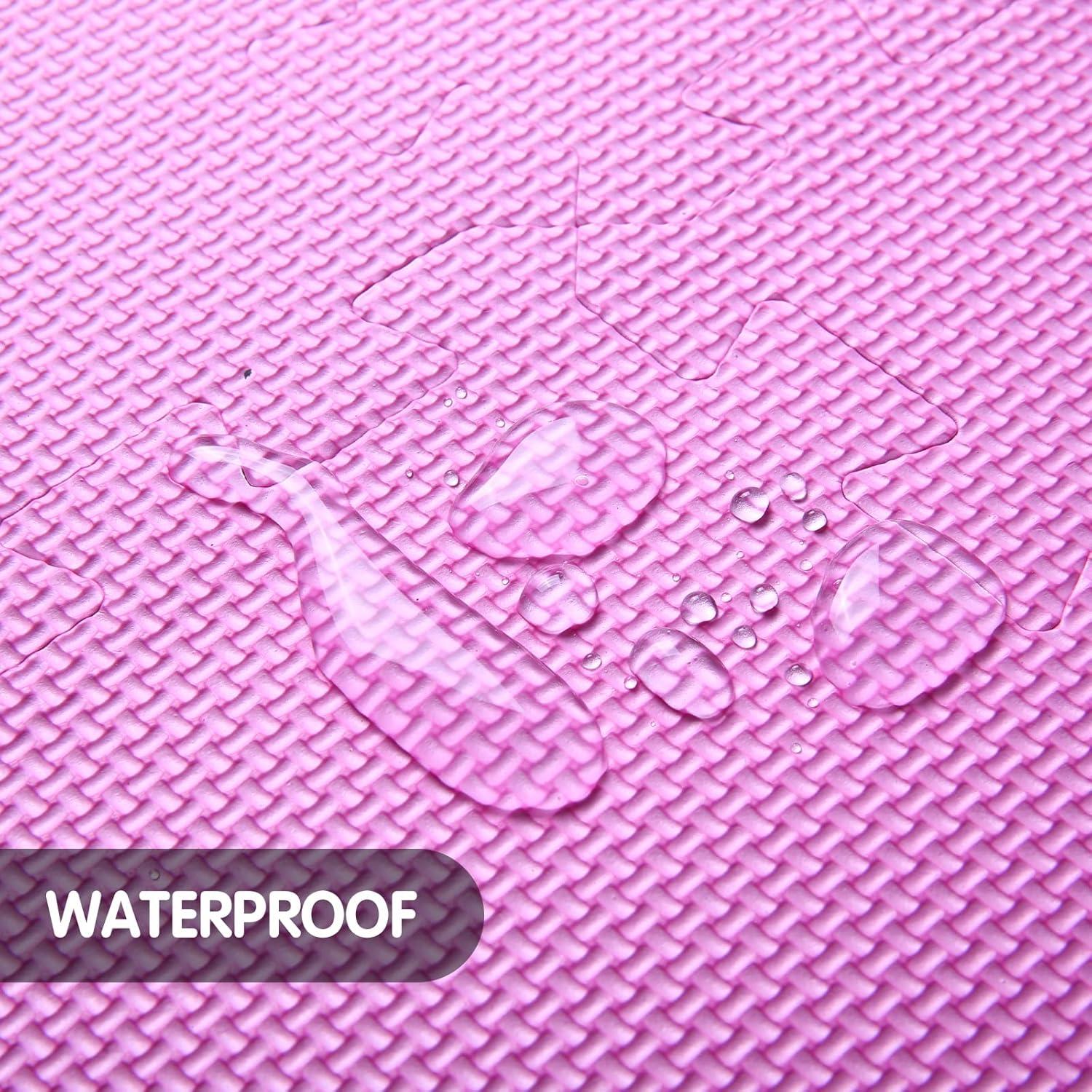 Alfombra de Juego de Espuma Tamiplay Corazón Rosa 1.2m x 1.2m