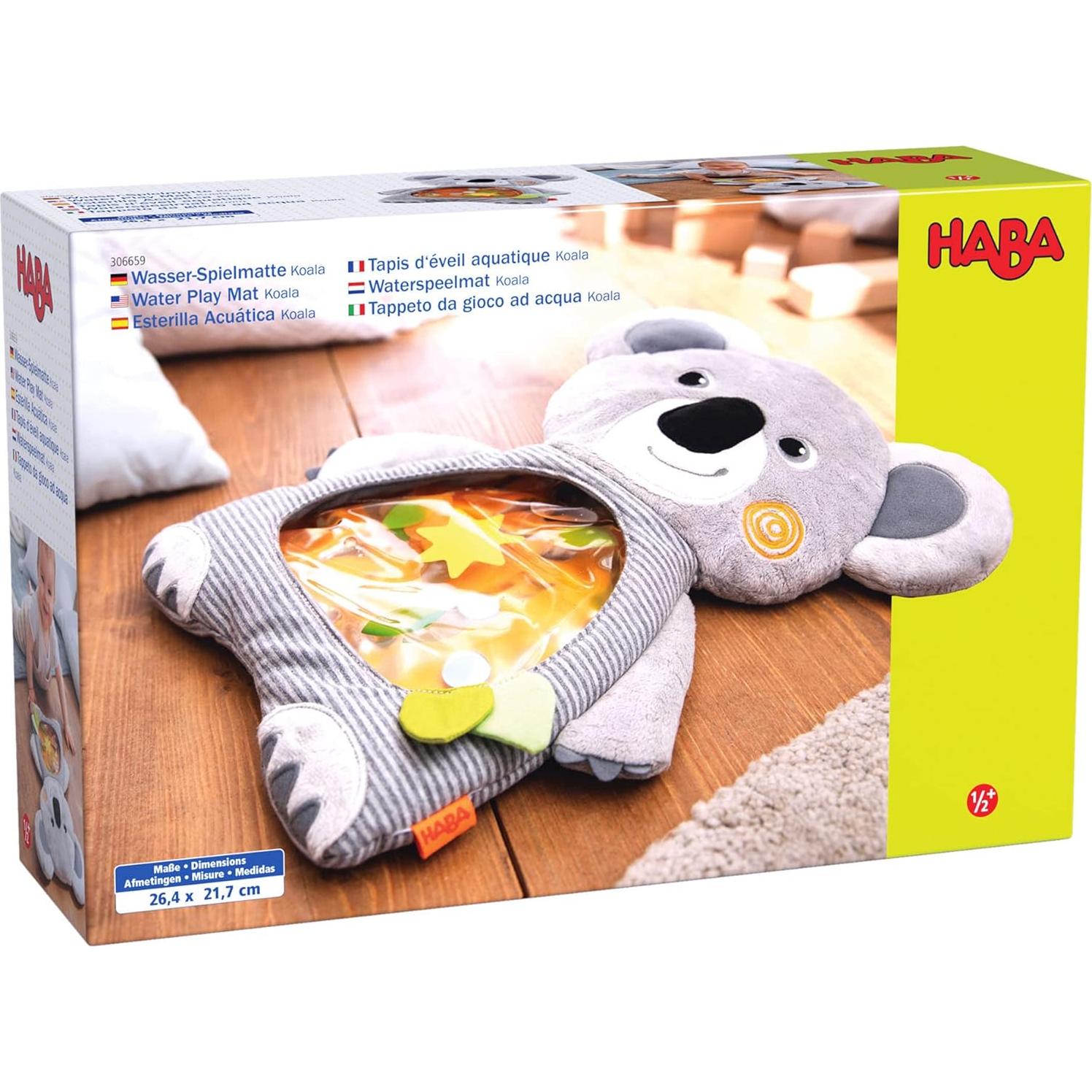 Alfombra de Juego Acuático HABA Koala 48.6x28cm Bebés 6+ meses