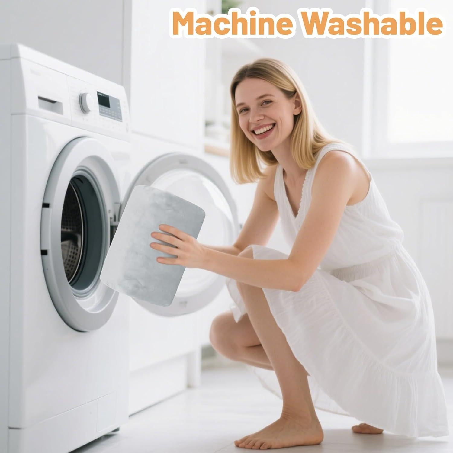 Almohada de Brazo KAKIBLIN para Lactancia Bebés Gris 23x21 cm