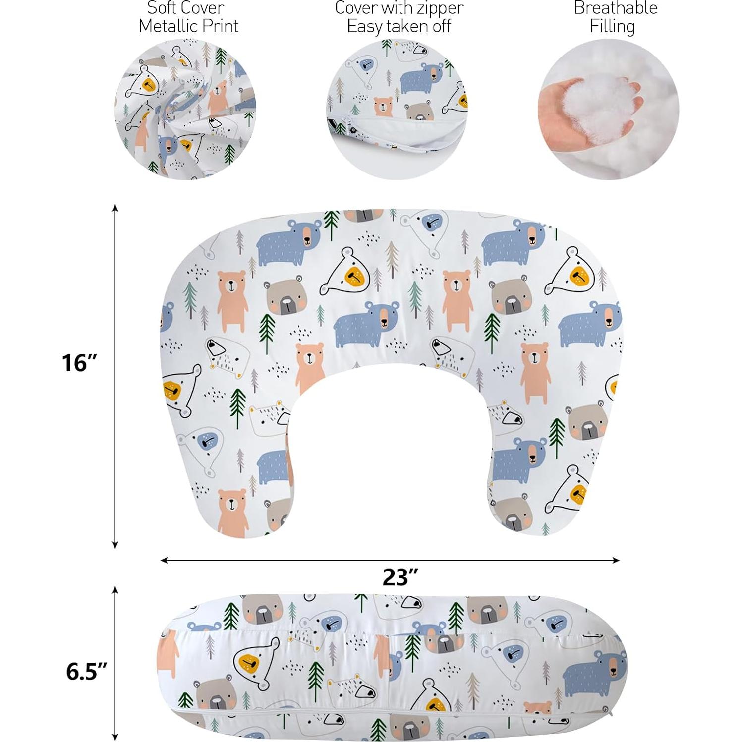 Cojín de Lactancia Little Grape Land Oso Mejorado 0-18 Meses