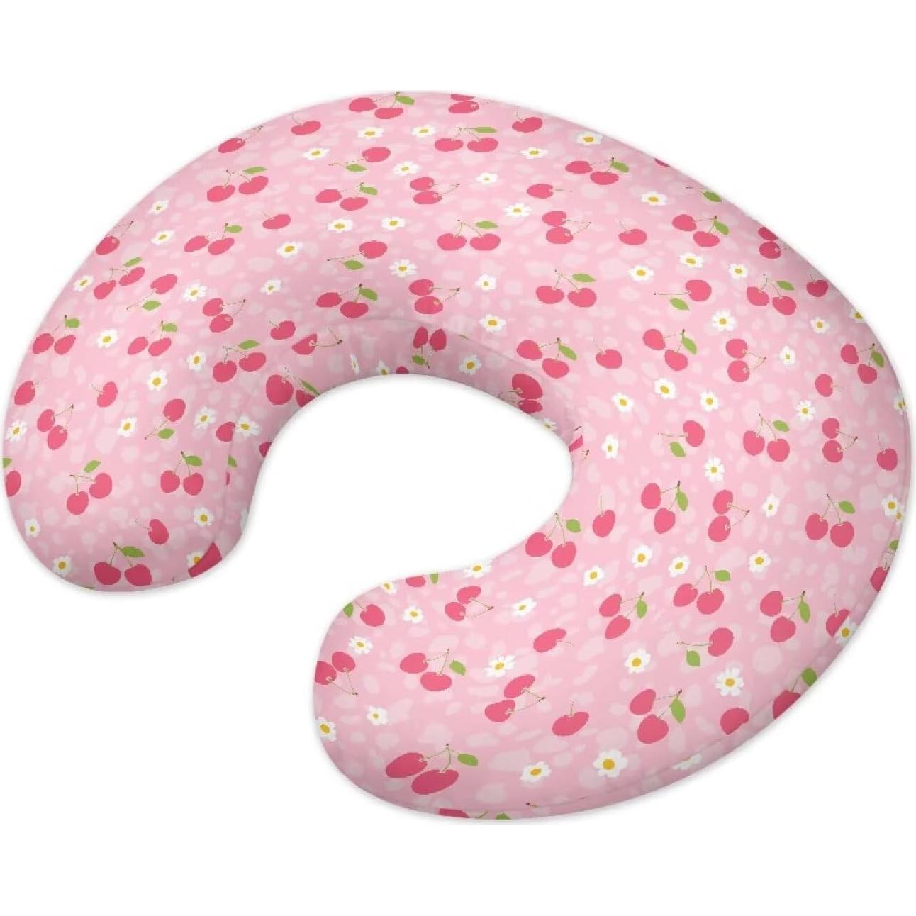 Funda de Almohada de Lactancia Hzeswody Cereza Suave