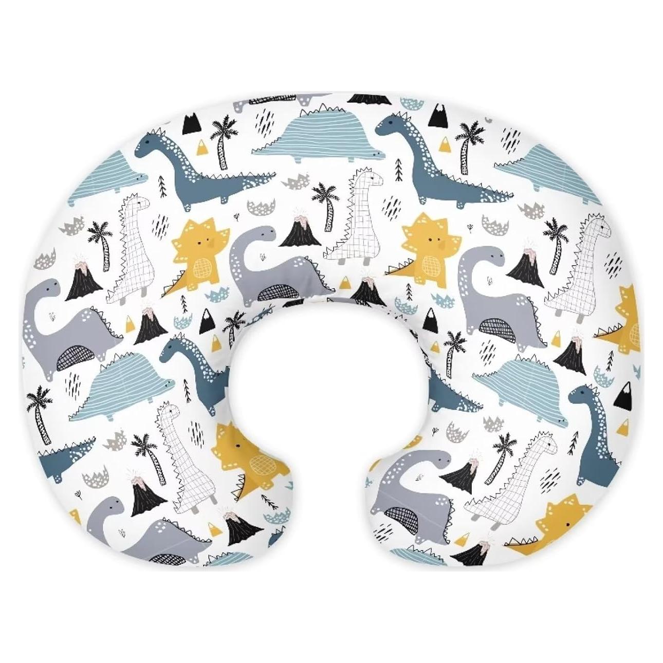 Funda de Almohada de Lactancia Mintulipy Dinosaurio Extraíble