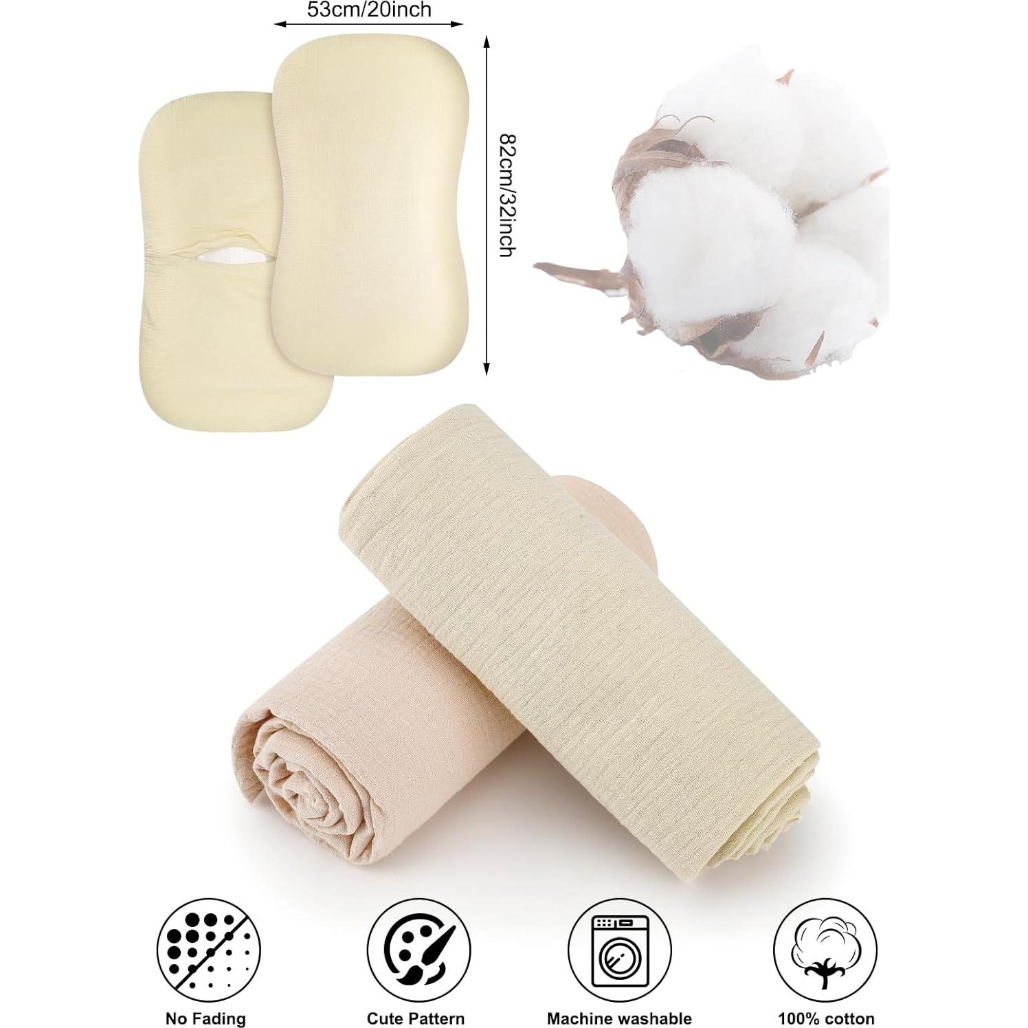 Funda de Muselina para Lounger de Bebé Atrooper Amarillo