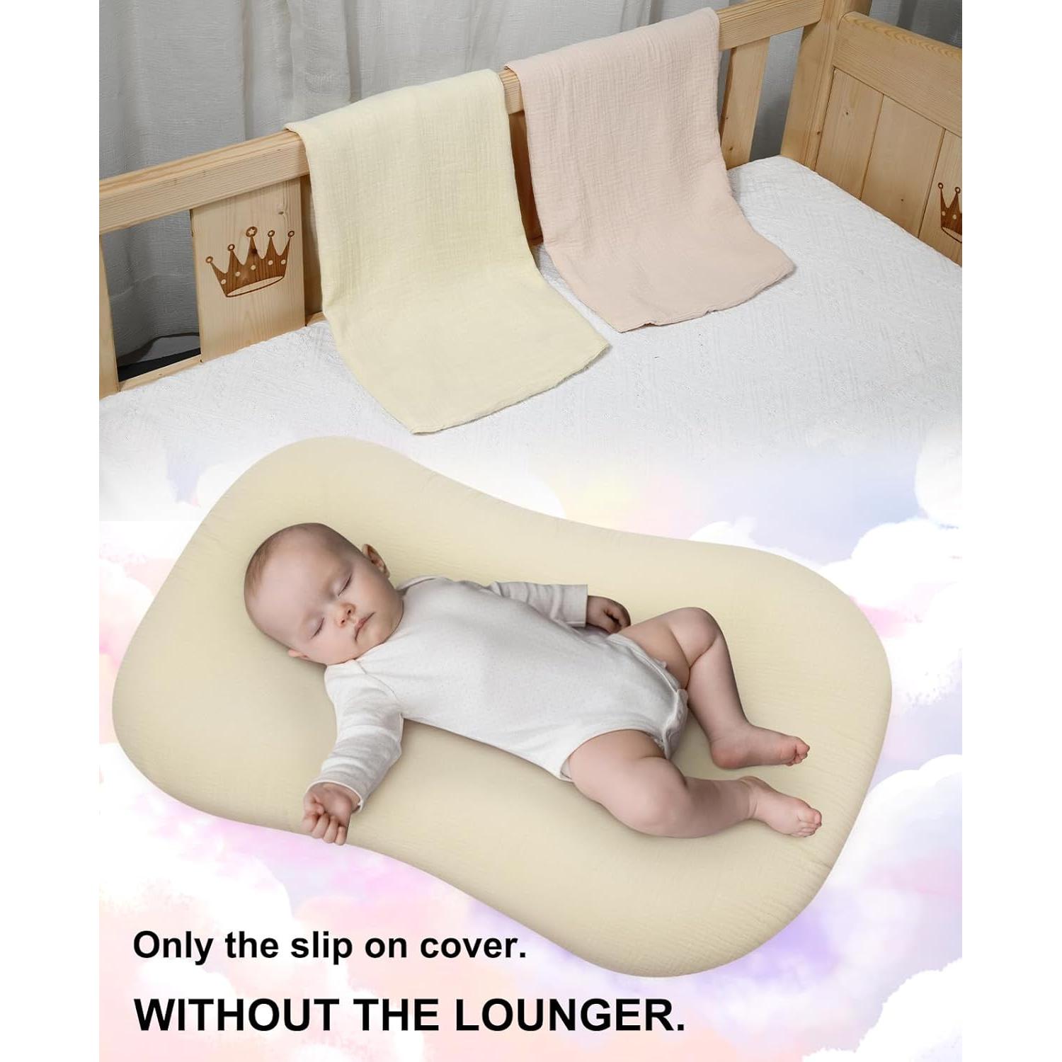 Funda de Muselina para Lounger de Bebé Atrooper Amarillo