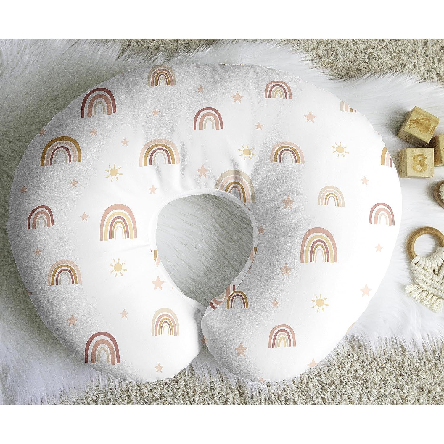 Funda de Almohada de Lactancia Sweet Jojo Rosa Boho 64x43cm