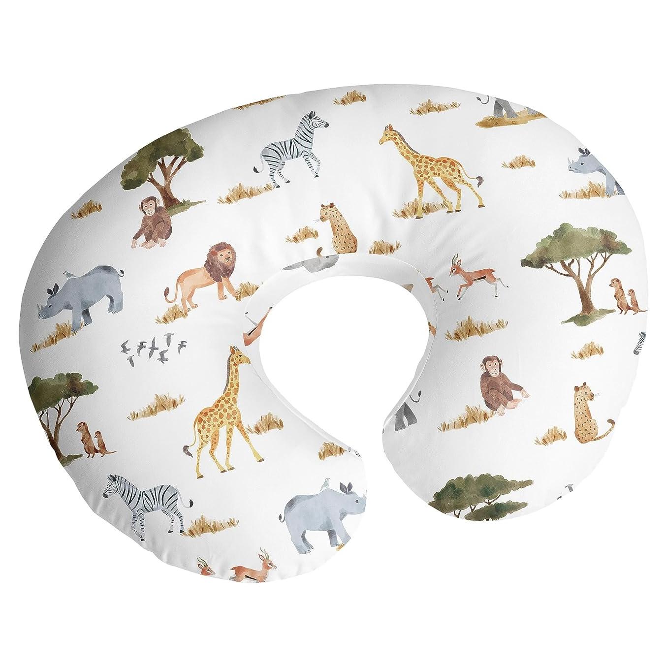 Cubierta de Almohada de Lactancia Sweet Jojo Verde Safari