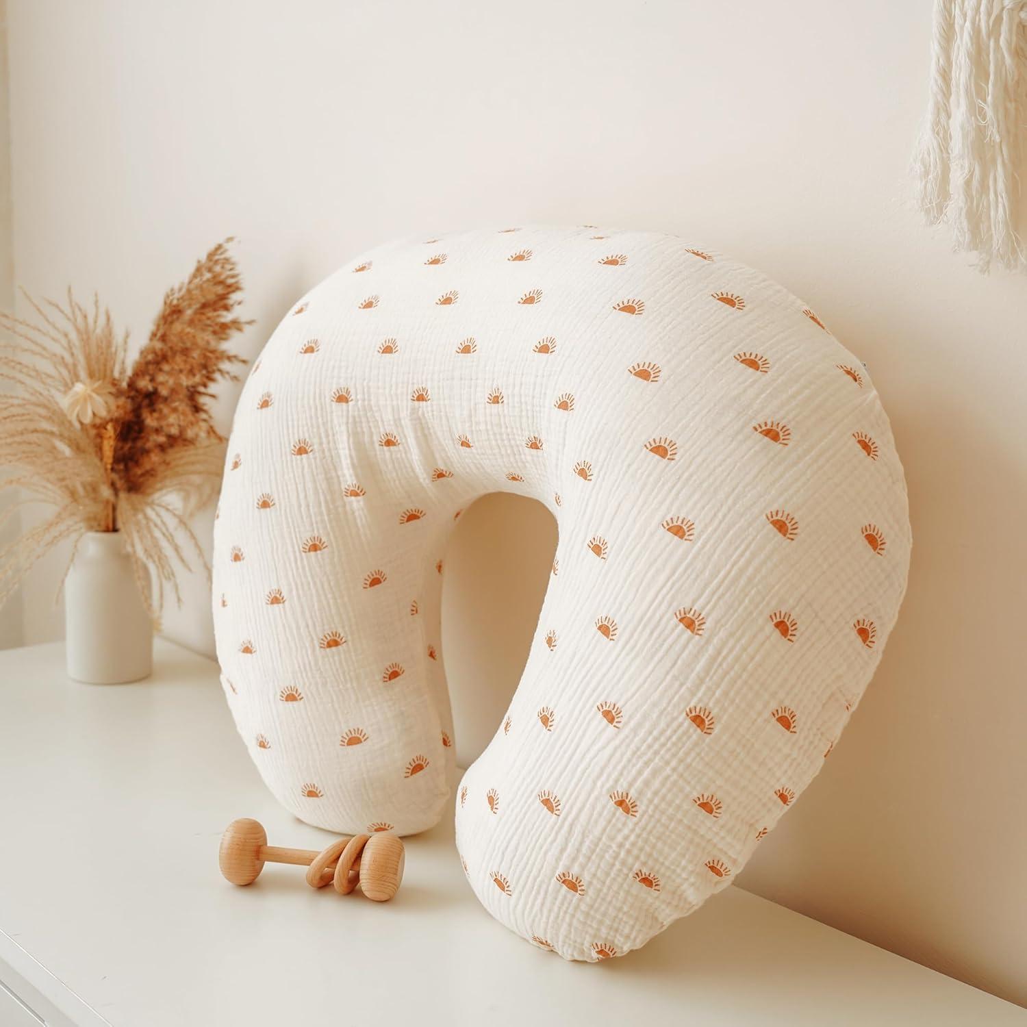 Konssy Fundas de Almohadas de Muselina 100% Algodón - 2 Piezas