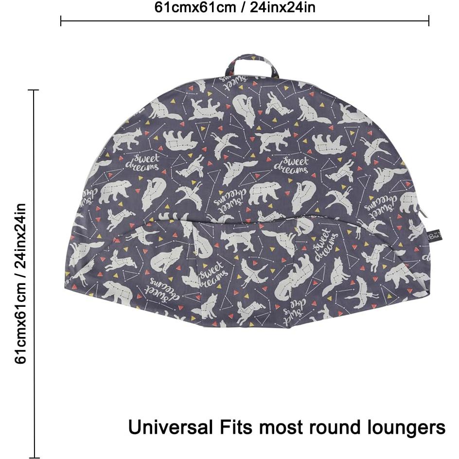 Funda Desmontable para Lounger Boppy IBraFashion Algodón 61x61cm