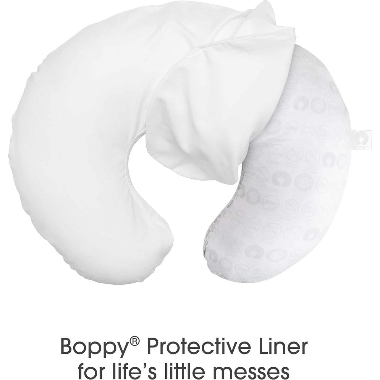 Funda Protectora Boppy para Almohada de Lactancia - Blanco