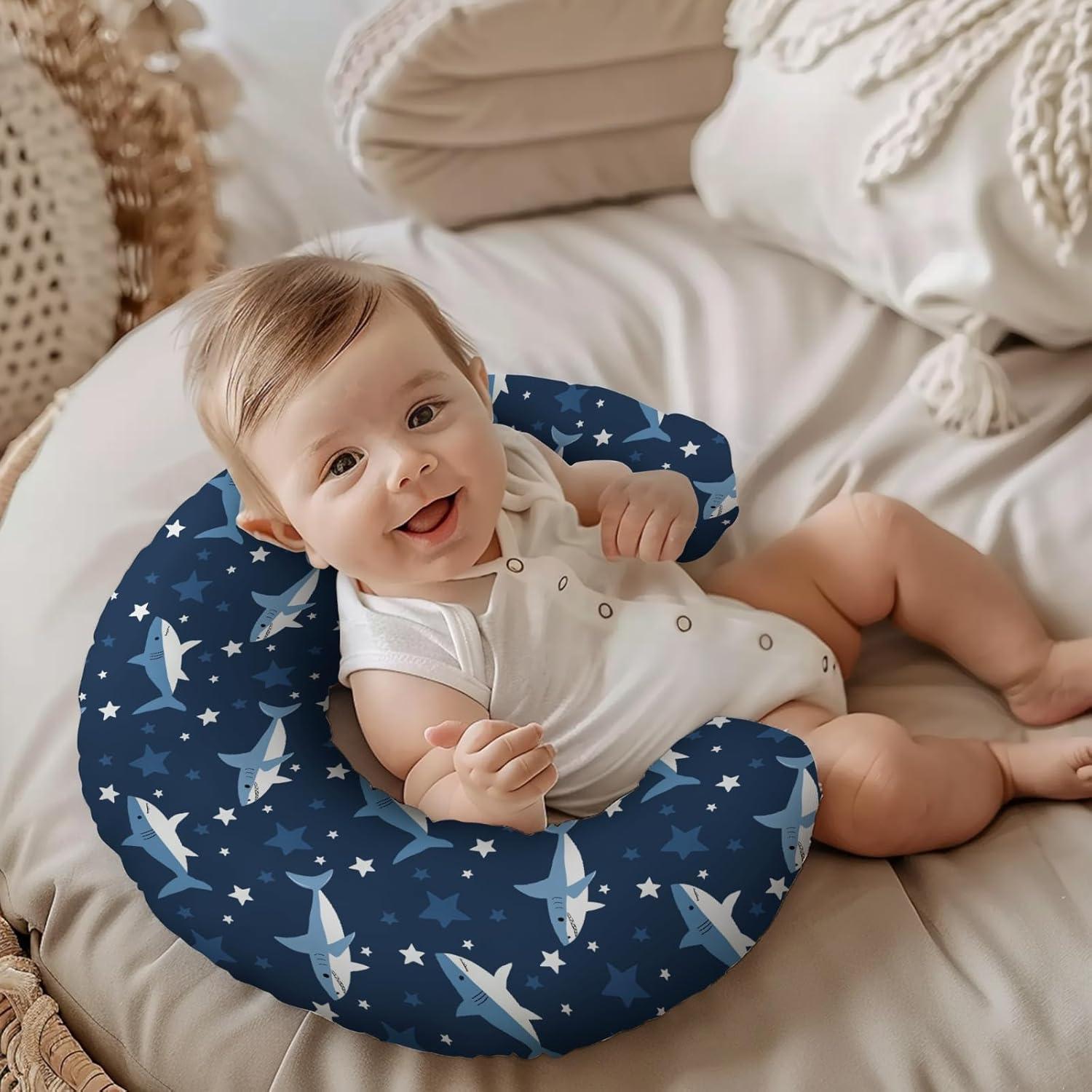 Funda de Almohada de Lactancia KuphiL10C Tiburón 46x56 cm