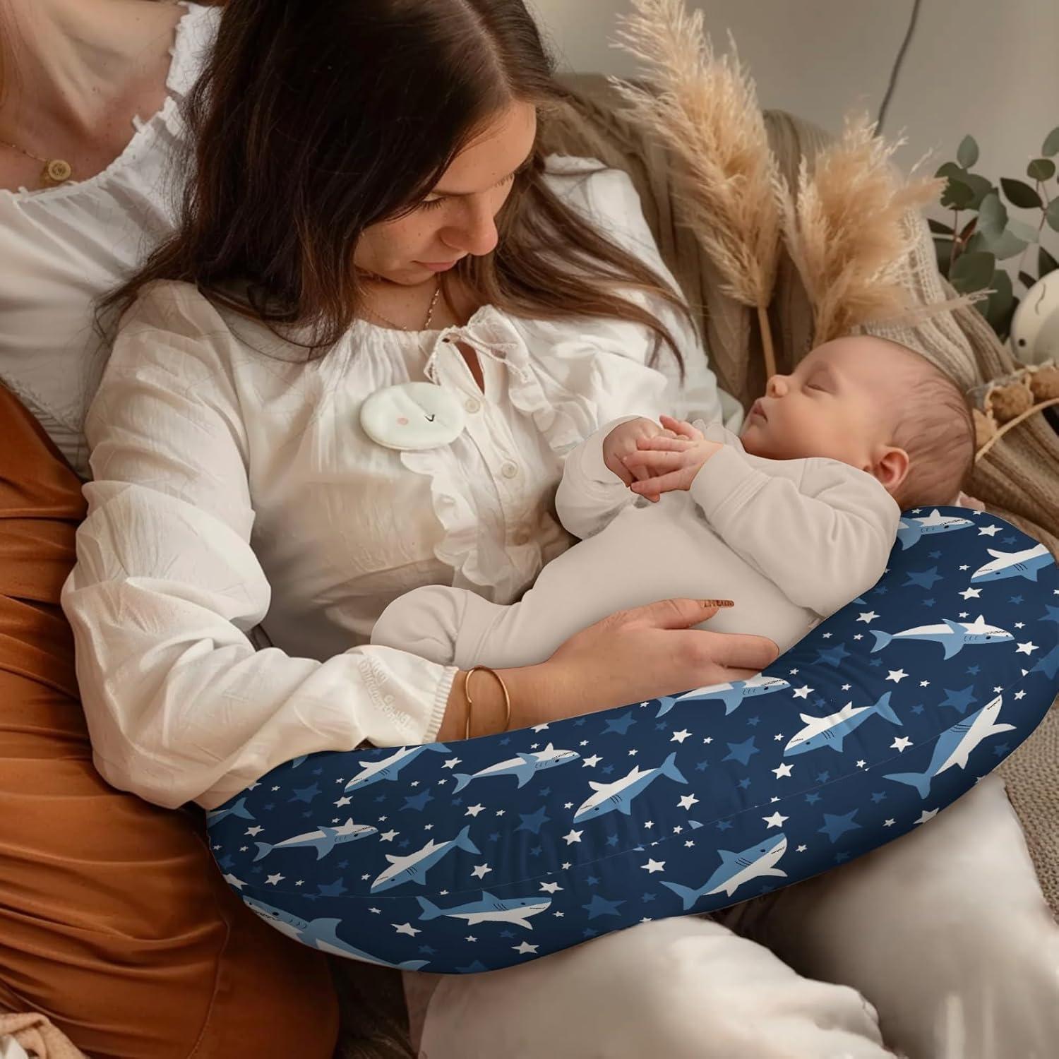 Funda de Almohada de Lactancia KuphiL10C Tiburón 46x56 cm