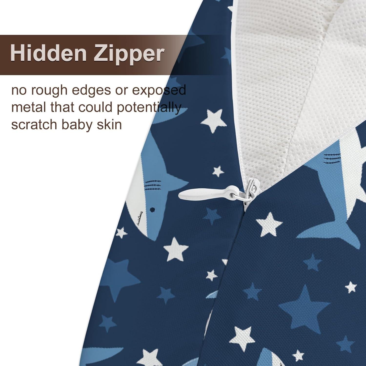 Funda de Almohada de Lactancia KuphiL10C Tiburón 46x56 cm