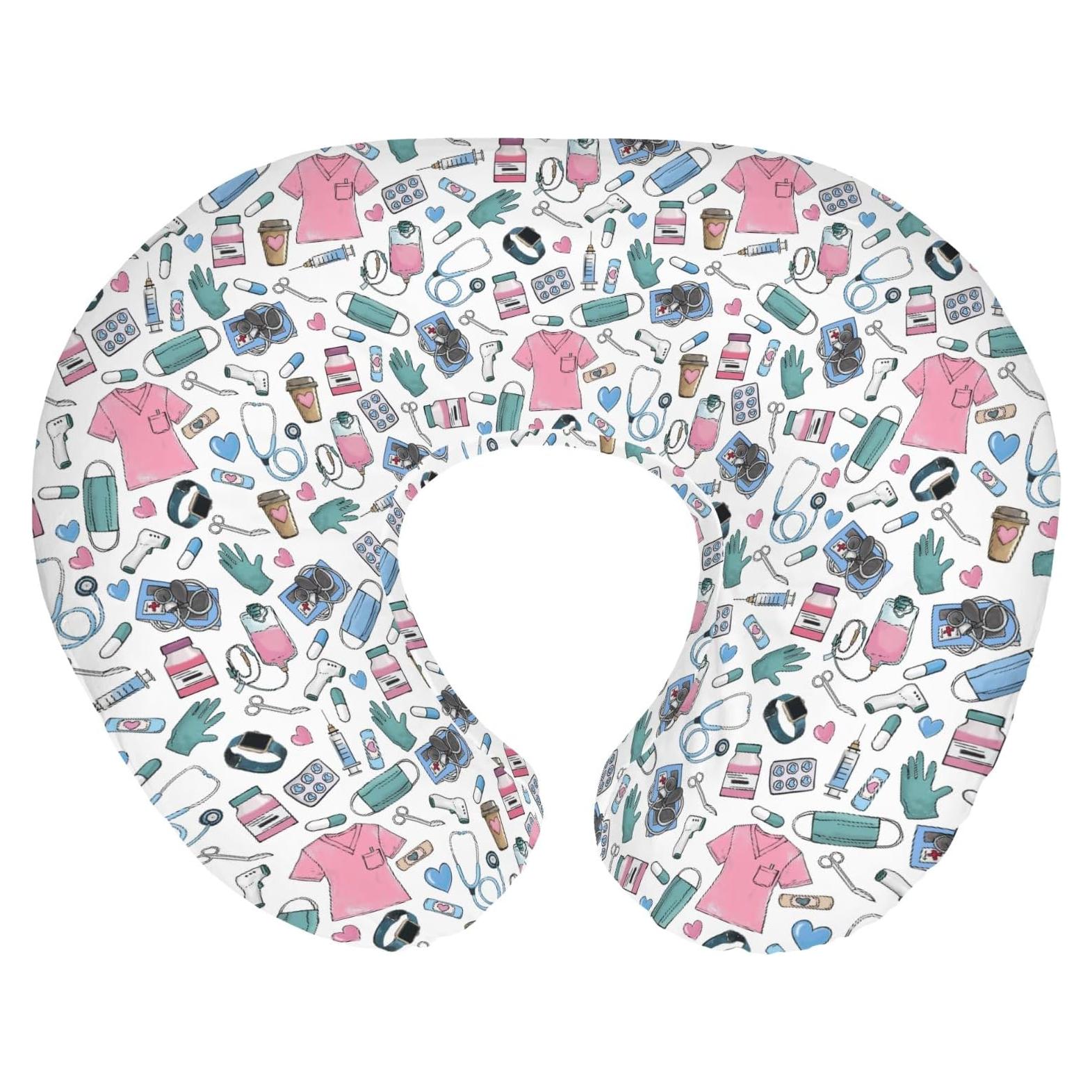 Funda de Almohada de Lactancia Rosa ZoUbqchY 55.88x45.72 cm