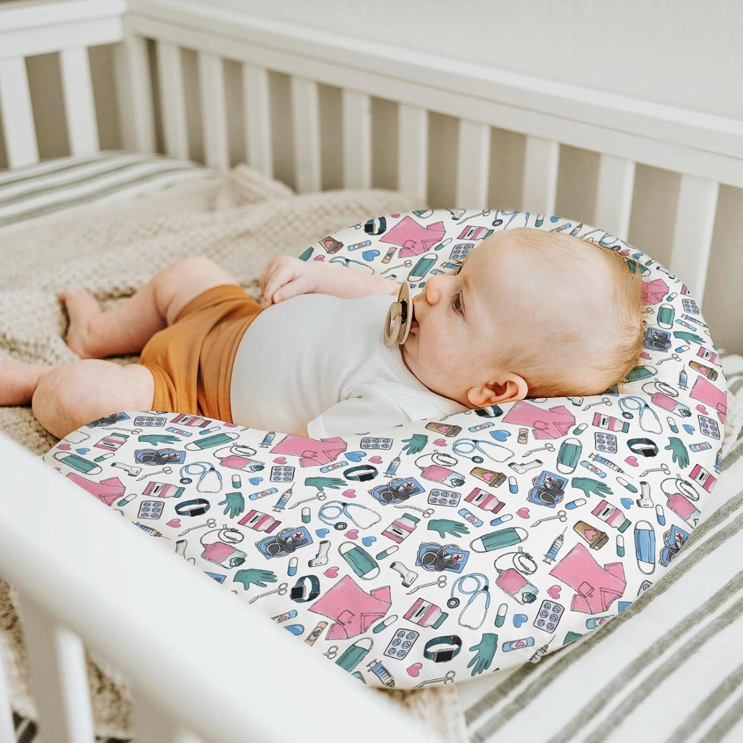 Funda de Almohada de Lactancia Rosa ZoUbqchY 55.88x45.72 cm