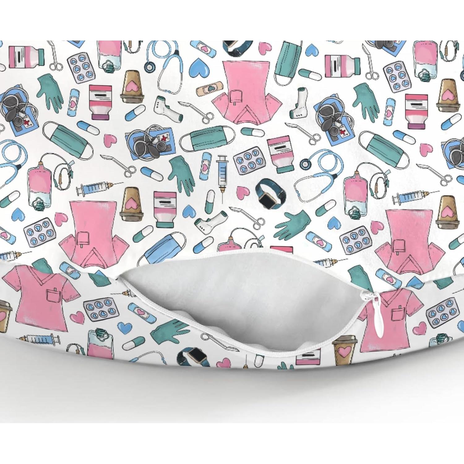 Funda de Almohada de Lactancia Rosa ZoUbqchY 55.88x45.72 cm