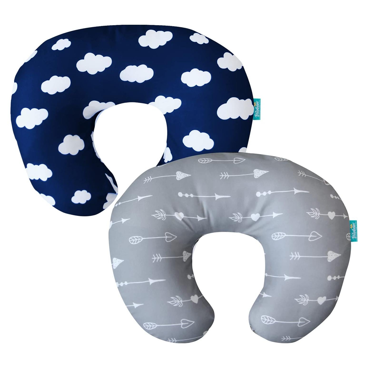 Funda de Almohada de Lactancia Biloban 2 Piezas Microfibra Suave