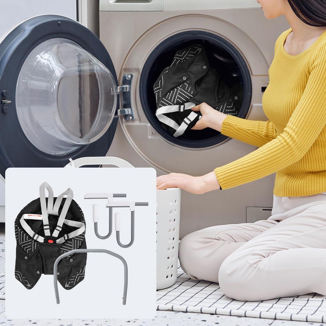 Silla Alta Portátil MTWML con Gancho y Bandeja para Bebés