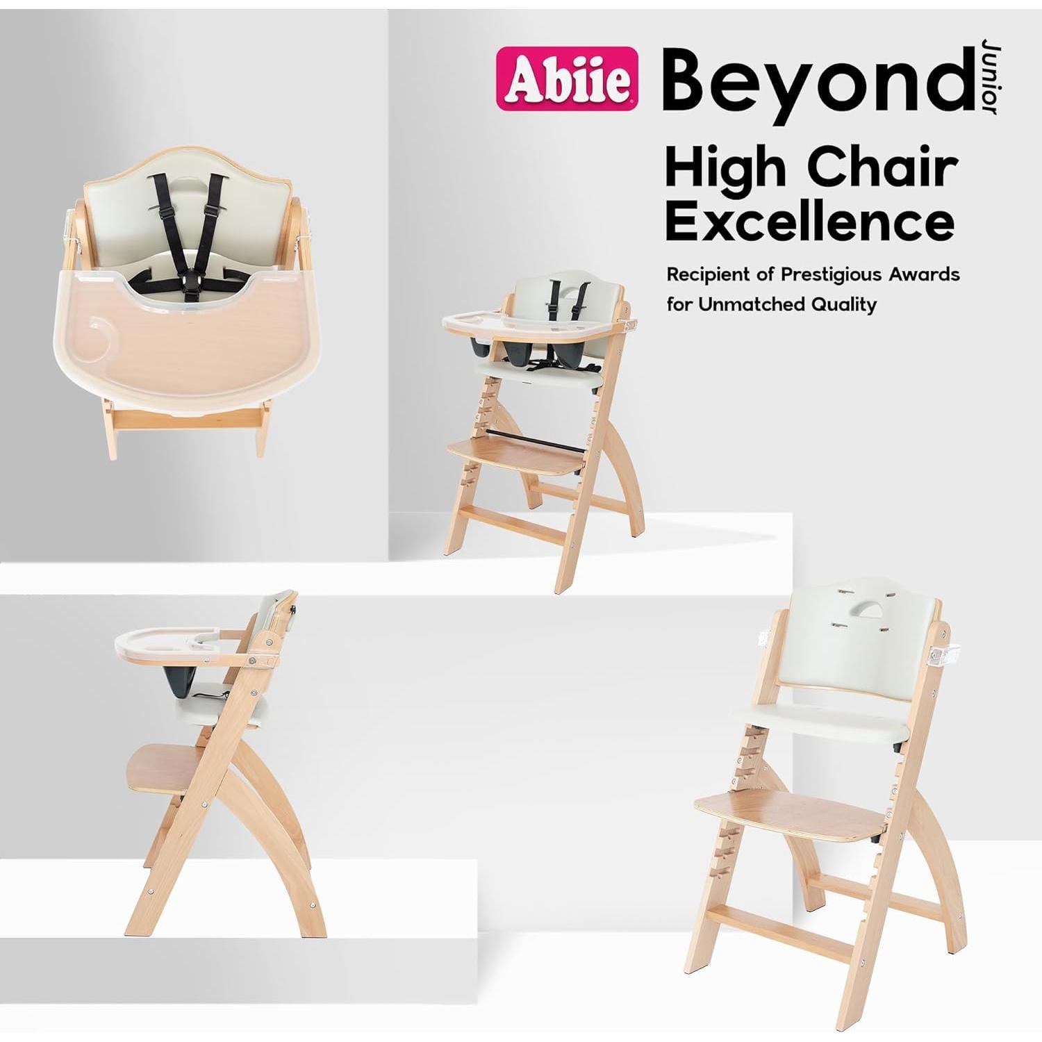 Silla Alta de Madera Abiie Beyond Junior Ajustable 113.4 Kg