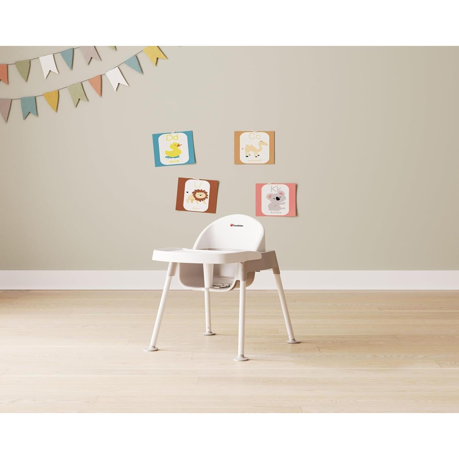 Silla de Alimentación Foundations Secure Sitter 28 cm con Bandeja Removible