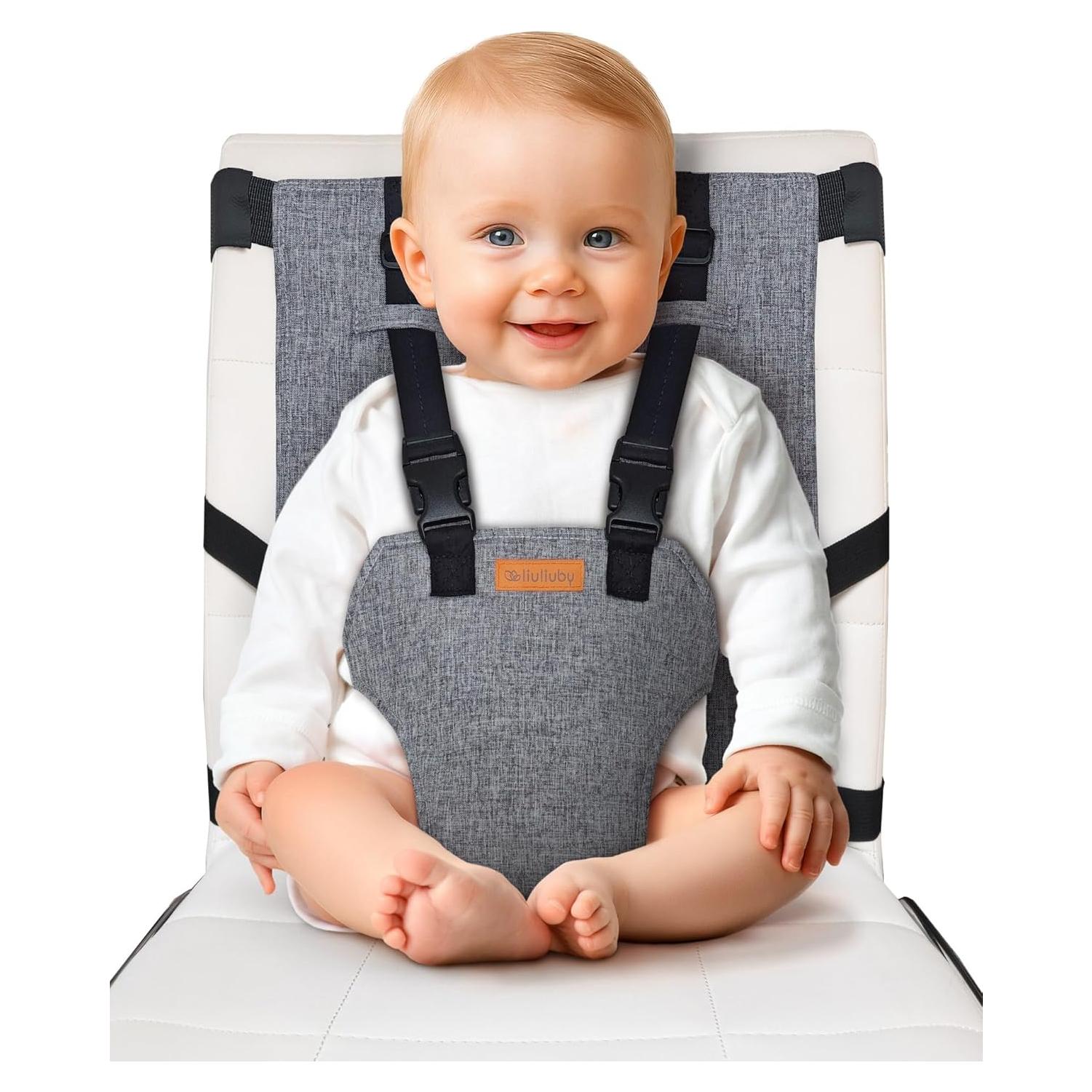 Silla Alta Portátil Liuliuby para Bebé - Compacta y Ajustable