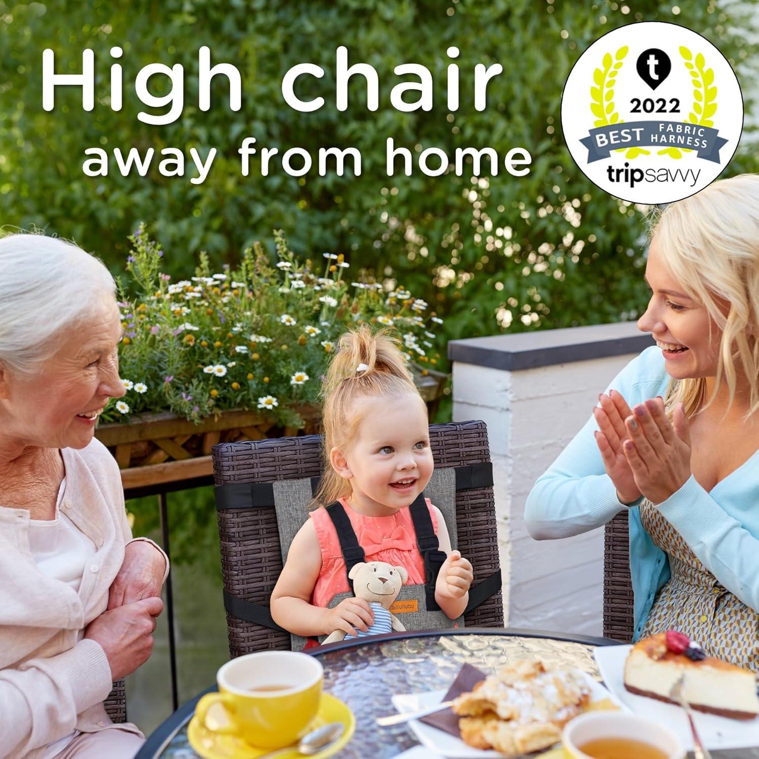 Silla Alta Portátil Liuliuby para Bebé - Compacta y Ajustable