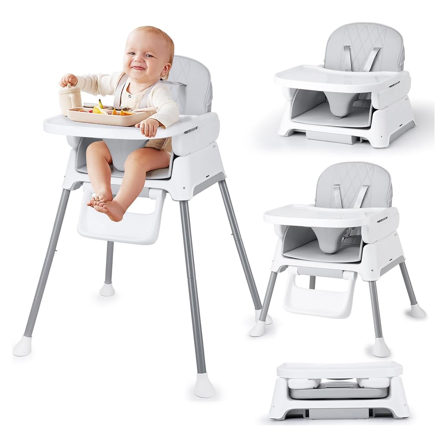 Silla Alta 3 en 1 Bellababy Ajustable para Bebés y Niños