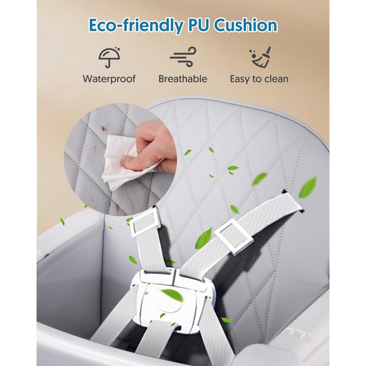 Silla Alta 3 en 1 Bellababy Ajustable para Bebés y Niños