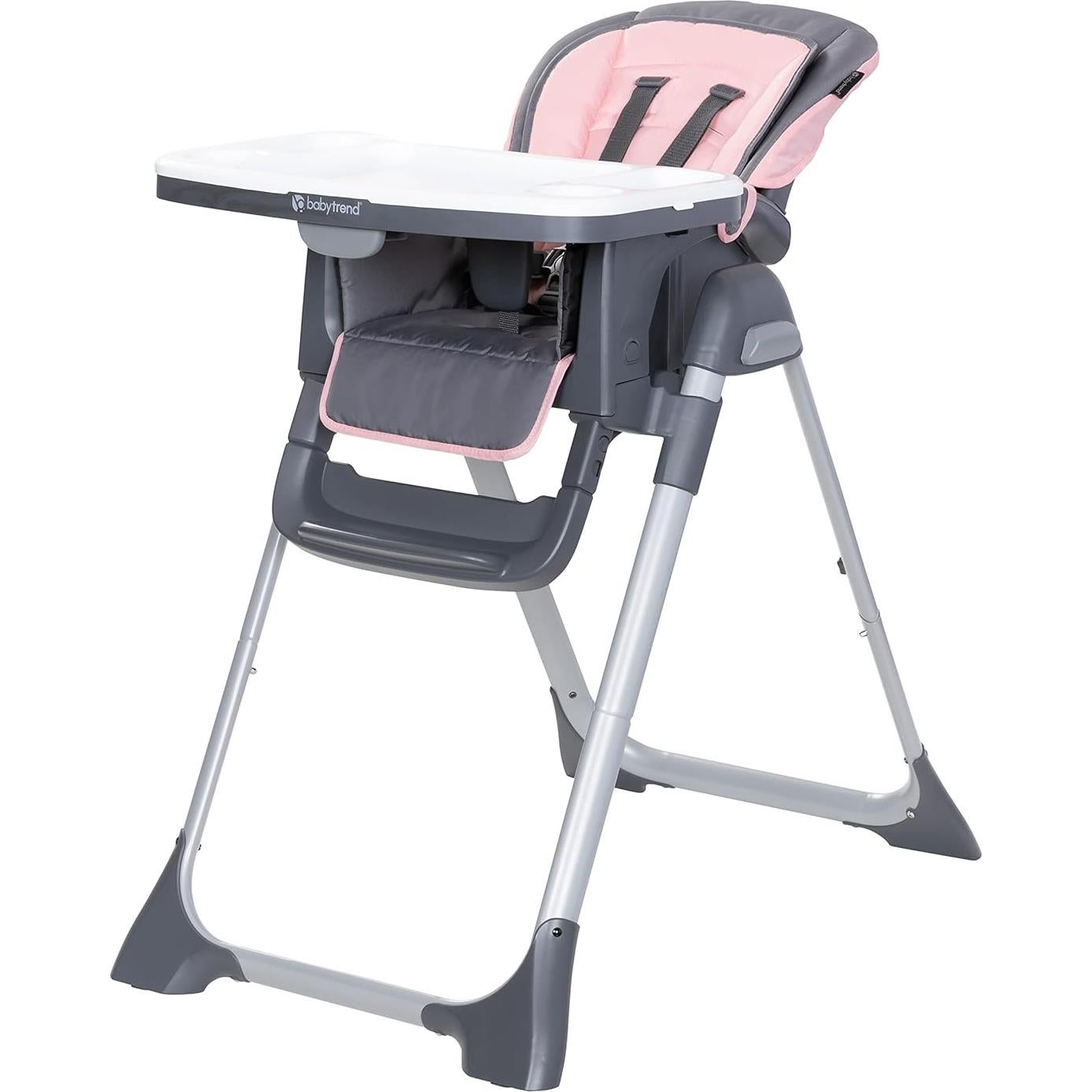 Silla Alta 3 en 1 Baby Trend Sit Right 2.0 Rosa Acogedor
