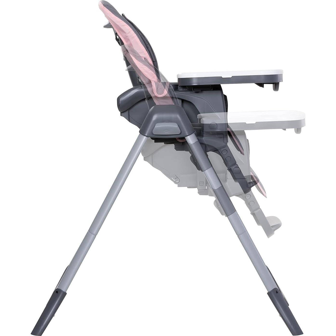 Silla Alta 3 en 1 Baby Trend Sit Right 2.0 Rosa Acogedor