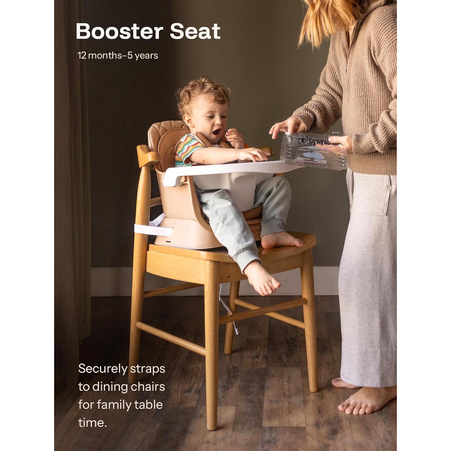 HARPPA Silla Alta 6 en 1 para Bebés Caqui, Asiento Elevador