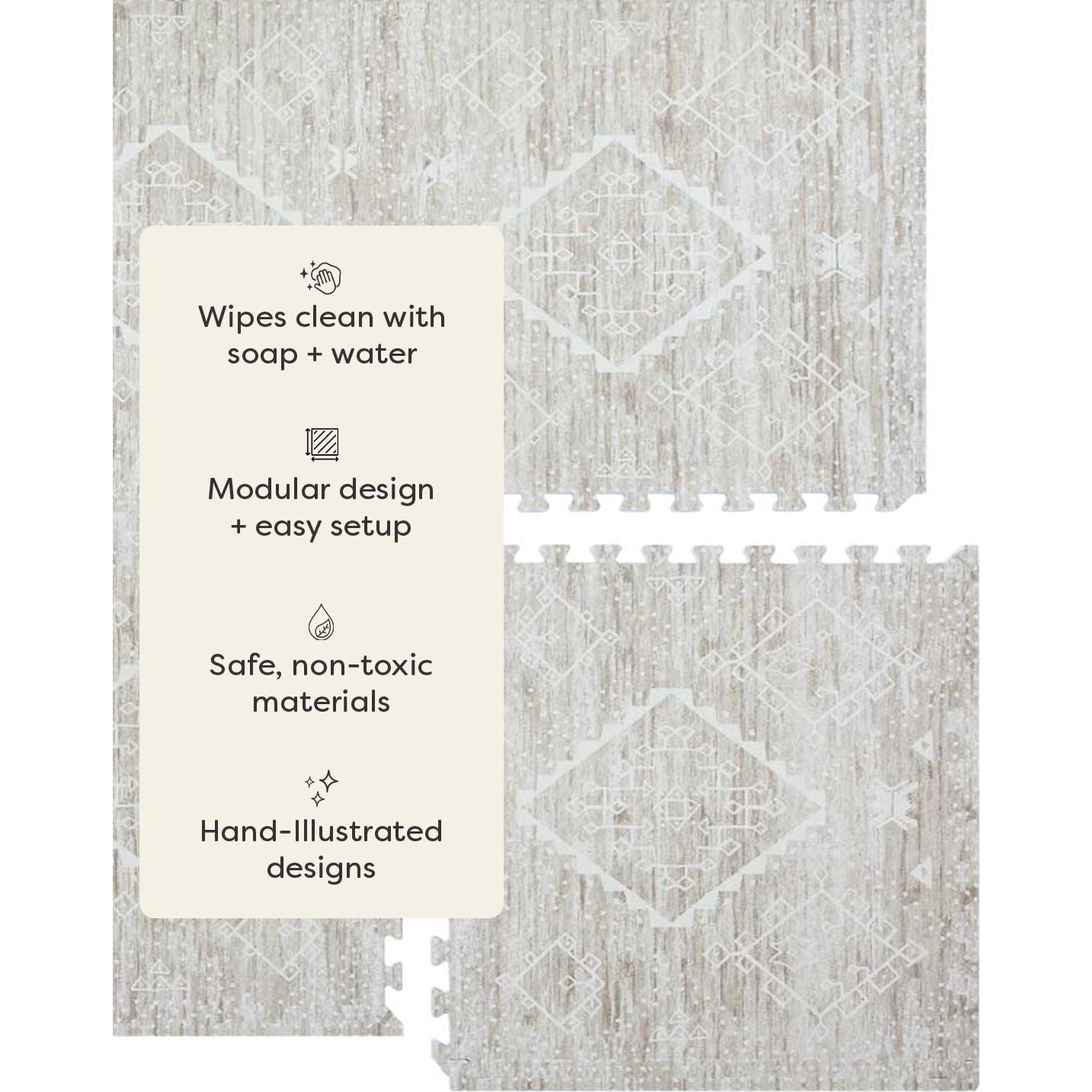 Alfombra de Juego para Bebés House of Noa 1.22x1.83m EVA