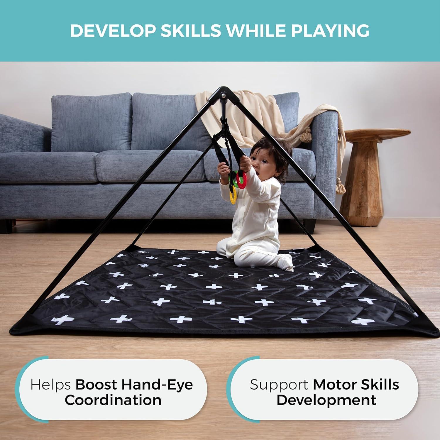 Alfombra de Juego para Bebés Portátil The Modern Ohana Geométrico