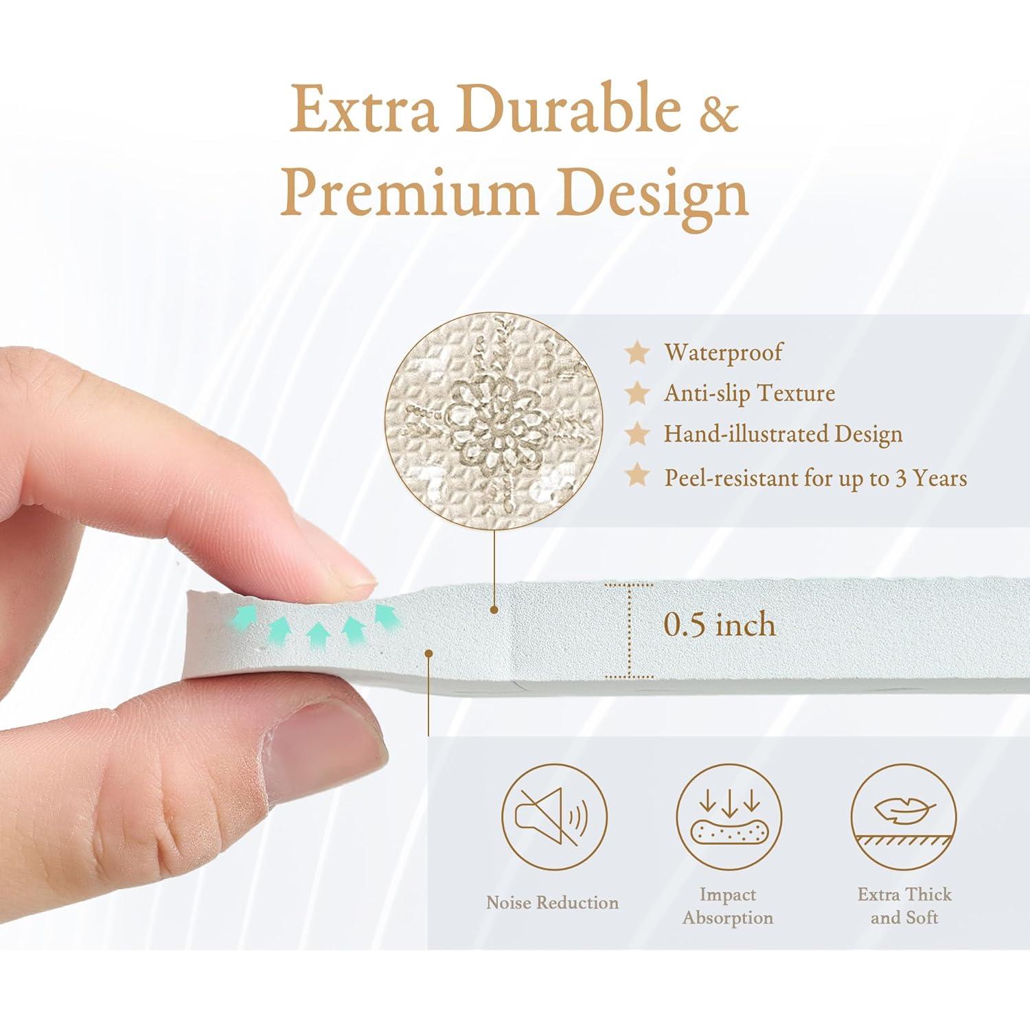 Alfombra de Juego PopsyKosy 1.83m x 1.22m Beige Perla