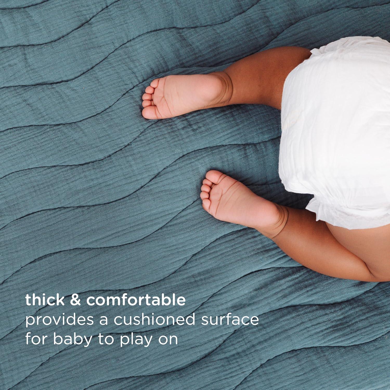 Alfombra de Juego Ubbi Baby 102.9x145 cm Acolchada y Lavable