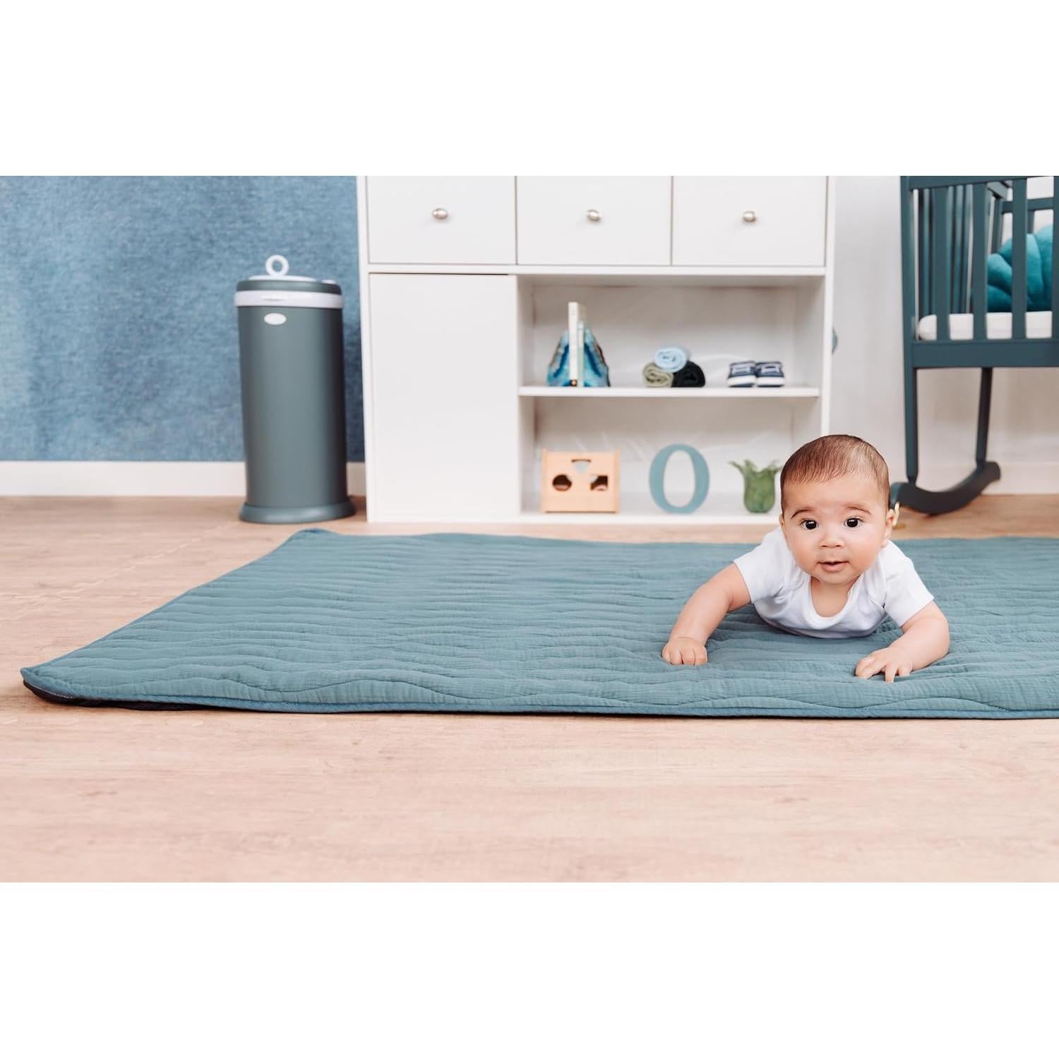 Alfombra de Juego Ubbi Baby 102.9x145 cm Acolchada y Lavable
