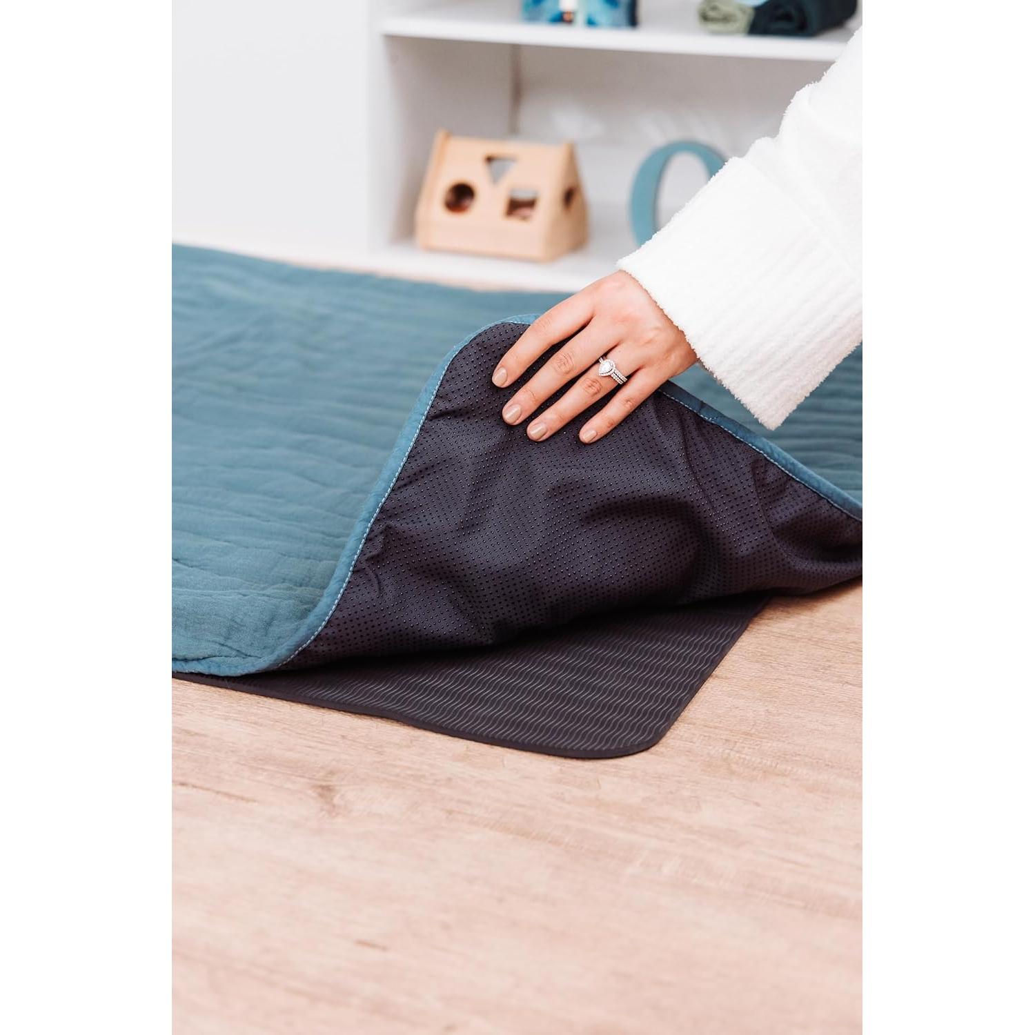 Alfombra de Juego Ubbi Baby 102.9x145 cm Acolchada y Lavable