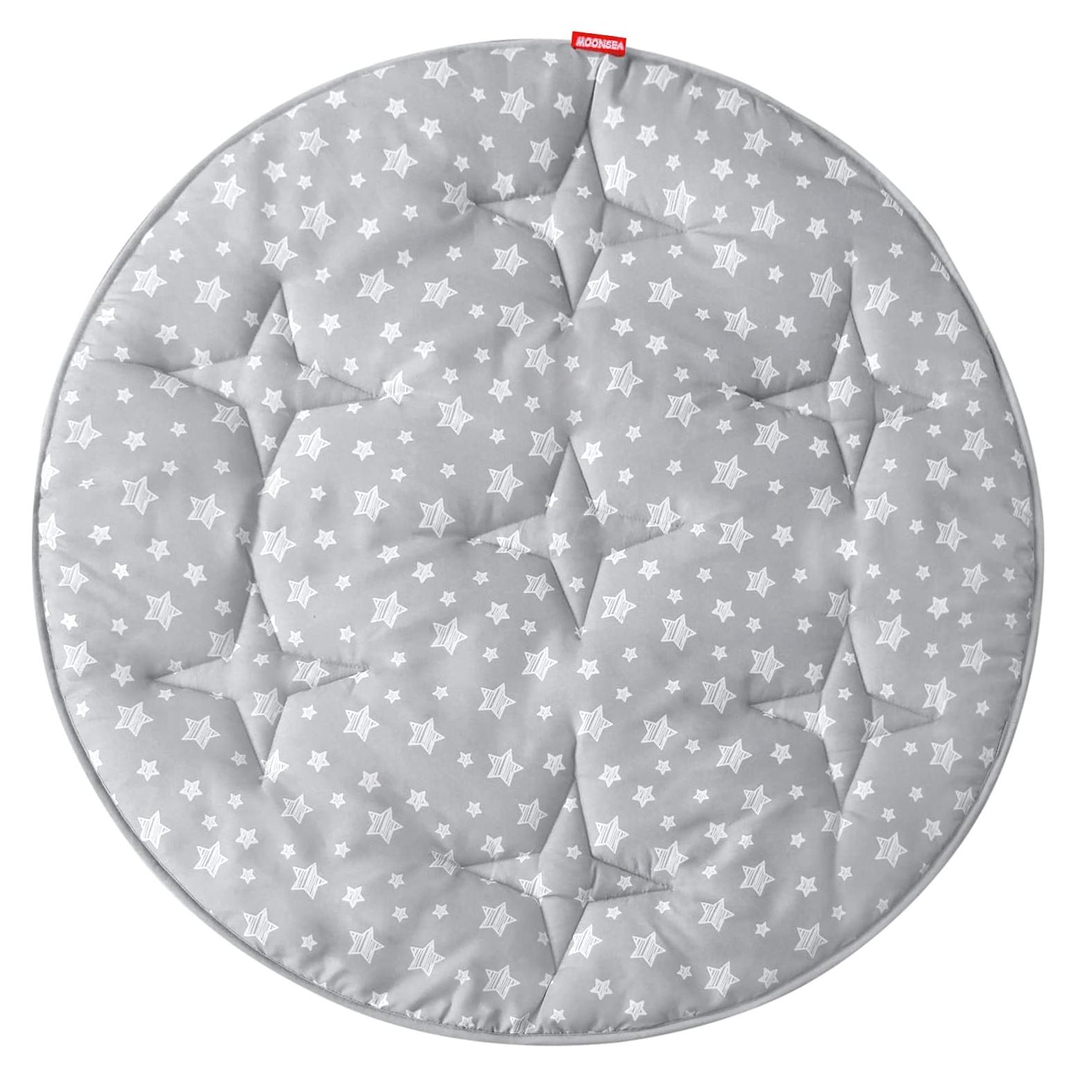 Alfombra Redonda de Juego Moonsea 1.02m Acolchada Antideslizante